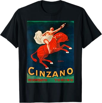 Vintage poster - Cinzano Vermouth Torino Retro T-Shirt T-Shirt