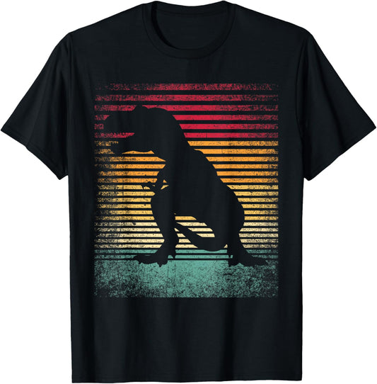 T Rex Dinosaur Vintage Retro Style Tyrannosaurus Men Women T-Shirt