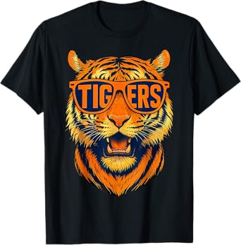 Graphic Funny Tigers Name Throwback Gifts For Men Women Kids T-Shirt