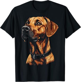 Rhodesian Ridgeback Dog Pet Artwork Rhodesian Ridgeback Men Women Kids T-Shirt