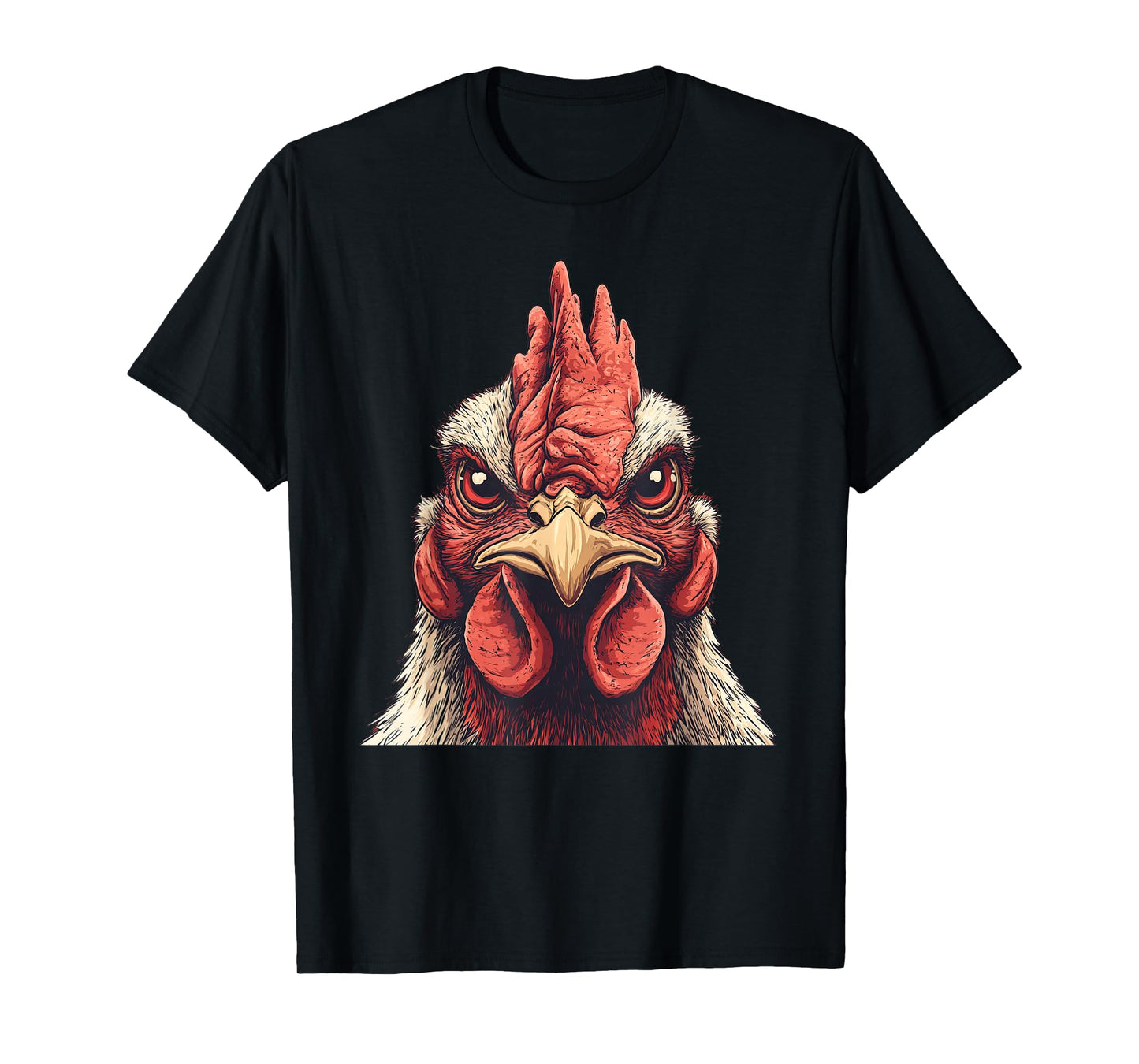 Funny Chicken Graphic T-Shirt