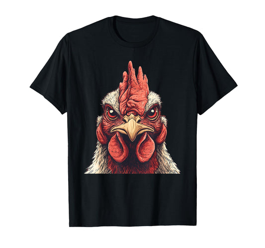 Funny Chicken Graphic T-Shirt