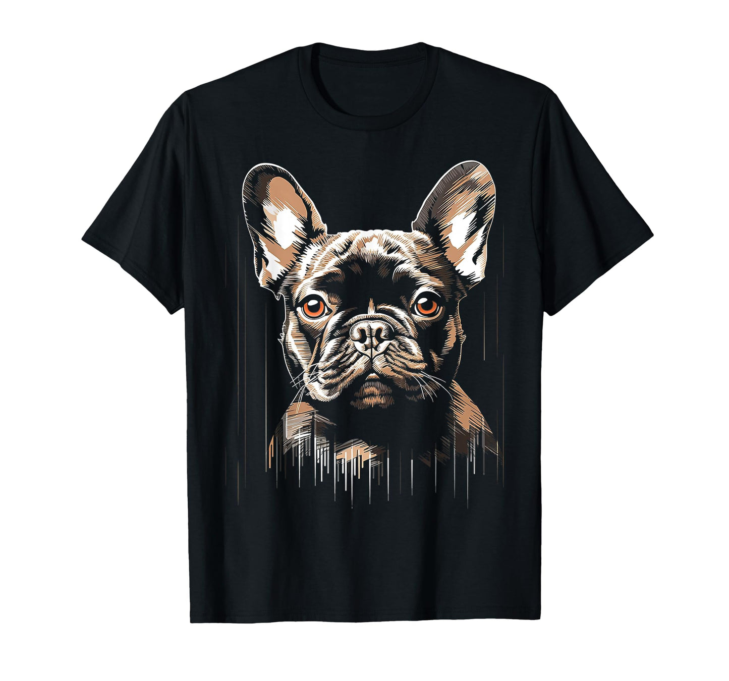 French Bulldog Motif Pet Art Dog French Bulldog T-Shirt