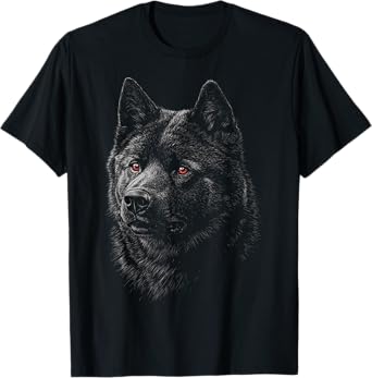 Akita Dog Graphic Pet Illustration Akita Men Women Kids T-Shirt