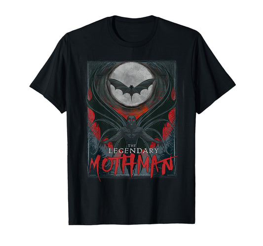 mothman legend, cryptozoology, cryptids mens fun cult movie T-Shirt