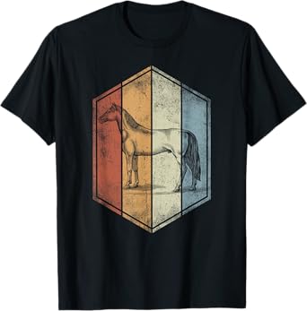 Horse Retro Vintage Style Horse Lover T-Shirt