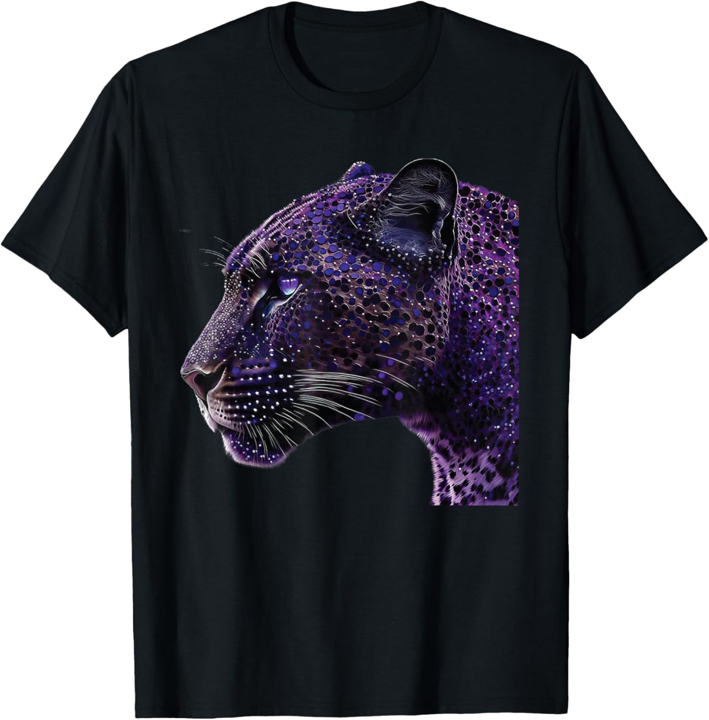 cute purple jaguar for lover Animal leopard & jaguars T-Shirt