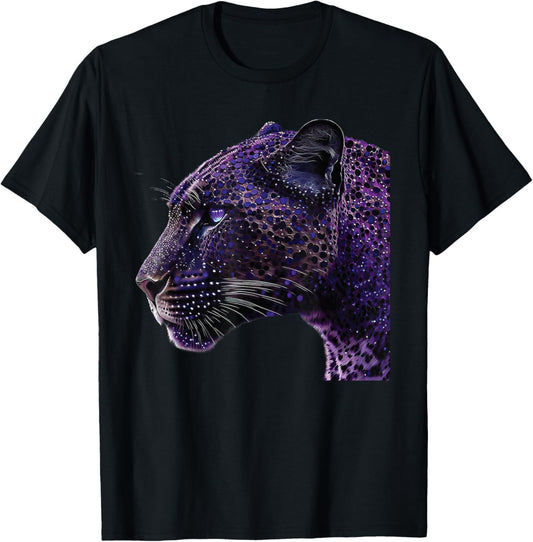 cute purple jaguar for lover Animal leopard & jaguars T-Shirt