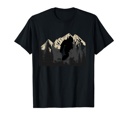 Bigfoot Sasquatch Design Women and Men Trip Hiking lovers Long Sleeve T-Shirt