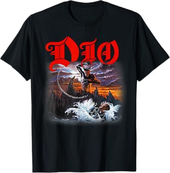 Dio – Holy Diver Cover on Black T-Shirt