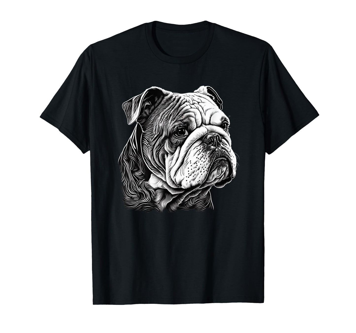 Funny Bulldog Dog Men Women Girls Kids T-Shirt
