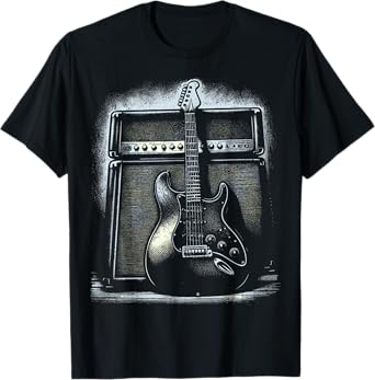 Guitarist Guitar and Amp T-Shirt