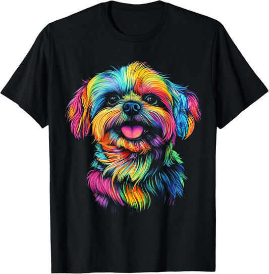 Shih Tzu Pop Art T-Shirt