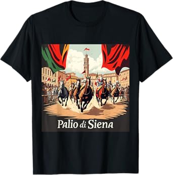 Palio di Siena Horse Race, Italy T-Shirt