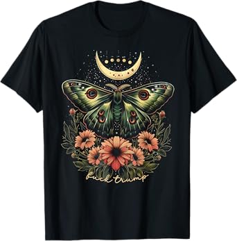 Celestial Luna Moth Subtle Anti Trump T-Shirt