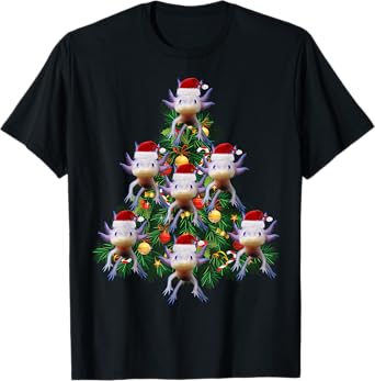 Axolotl Christmas Tree Edition: Gift for Axolotl Lovers T-Shirt