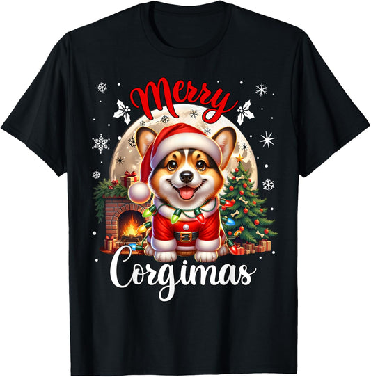 Christmas Costume Corgi Xmas Merry Corgimas Corgi T-Shirt