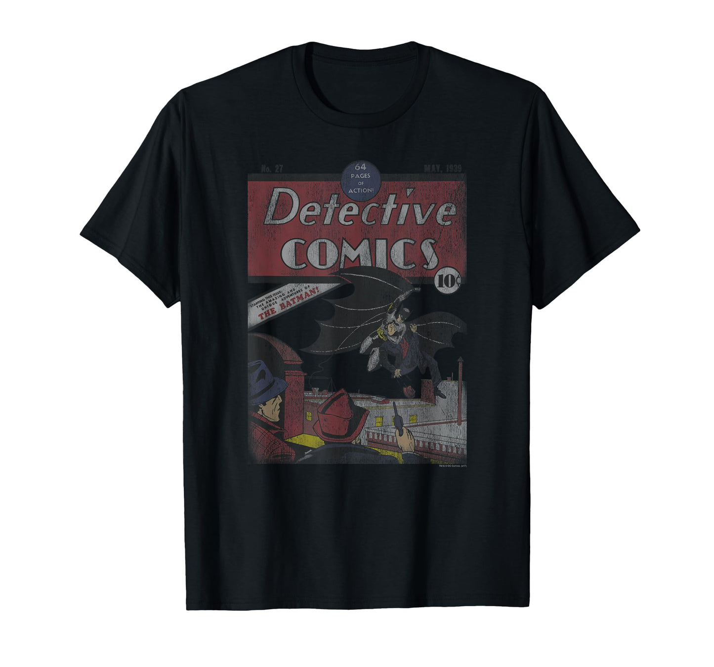 Batman Detective #27 Distressed T-Shirt