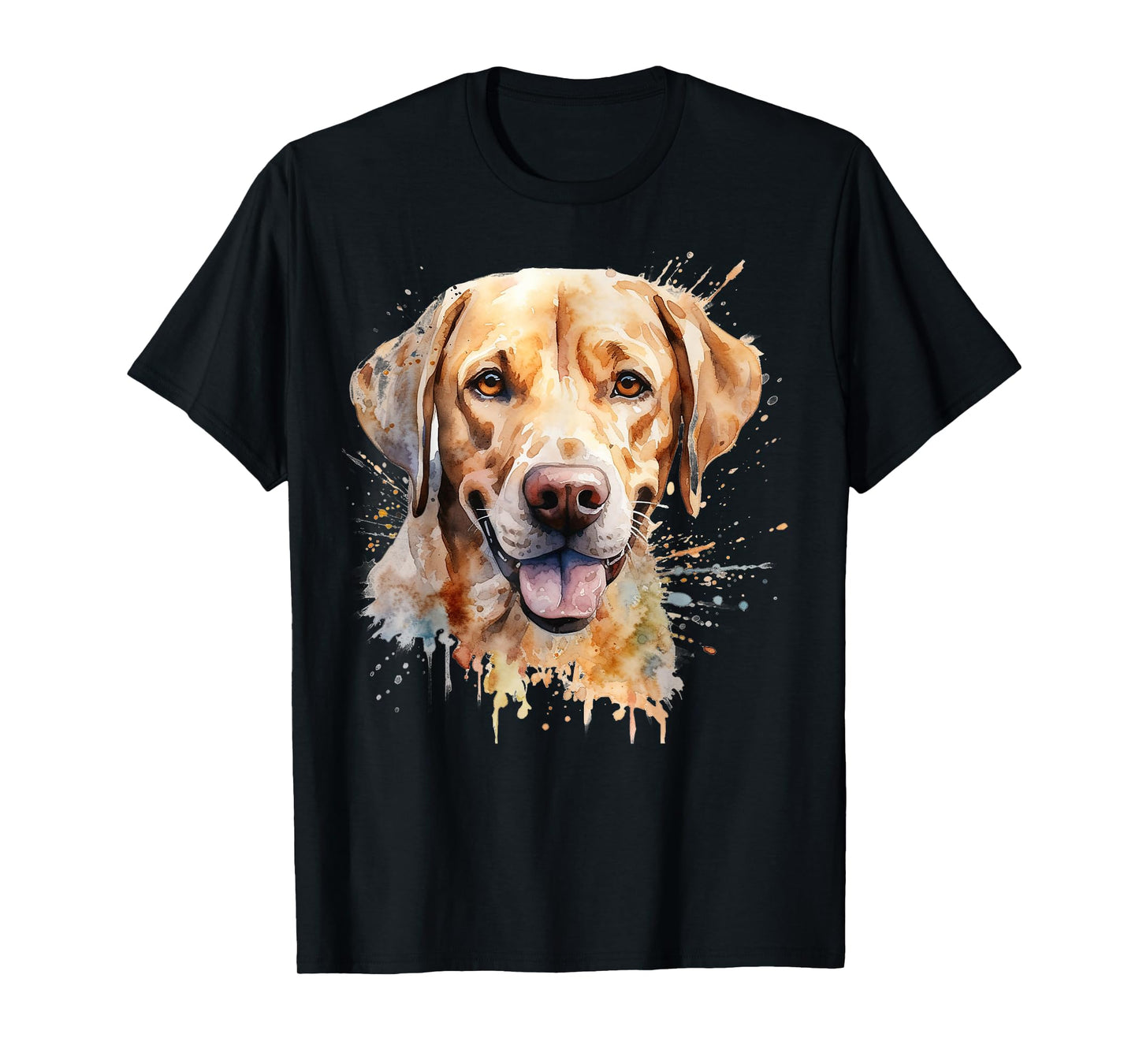 Watercolor Labrador Labbi T-Shirt
