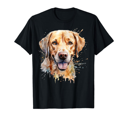 Watercolor Labrador Labbi T-Shirt