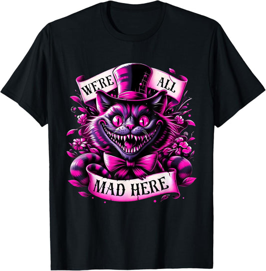 Cheshire Cat Alice in Wonderland Party T-Shirt