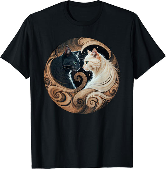 Cats Yin Yang T-Shirt