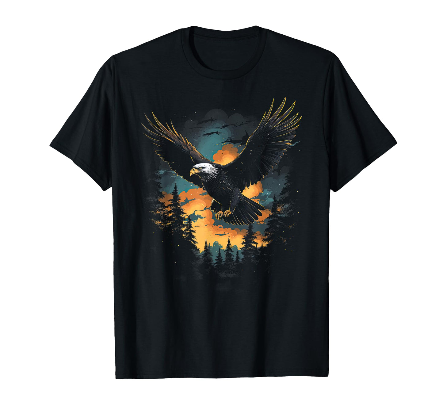 Eagle Forest Animal Wildlife T-Shirt