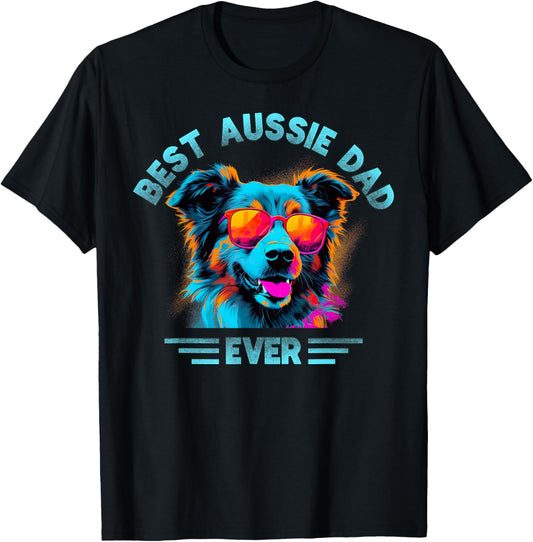 Aussie DAD Australian Shepherd T-Shirt