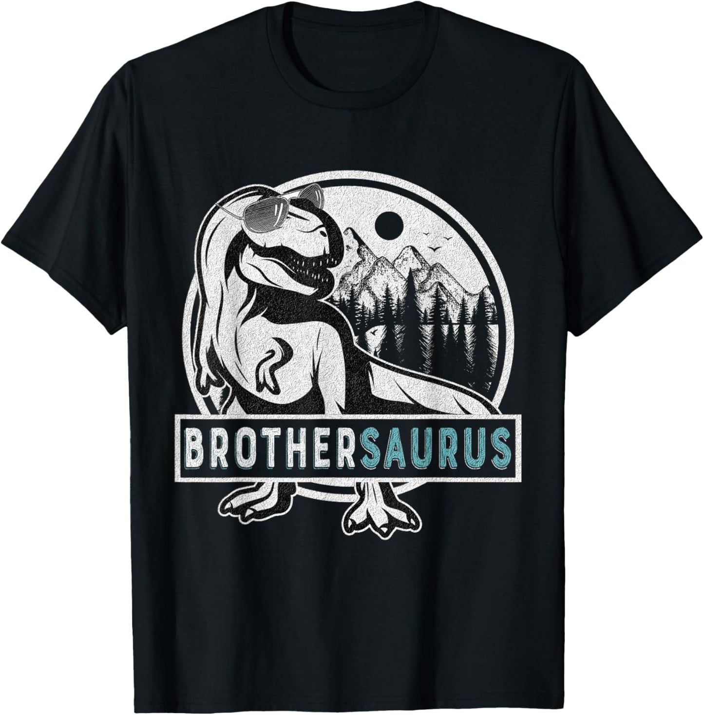 Brothersaurus T Rex Dinosaur Brother Saurus Family Matching T-Shirt