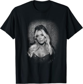 Megan Moroney Am I Okay B&W Portrait T-Shirt