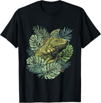 Zoo Keeper Lizard Lover Gift Iguana T-Shirt