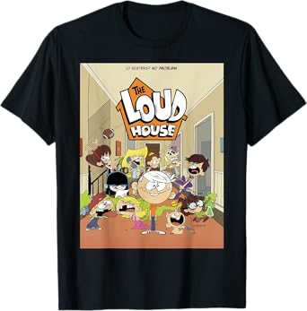 The Loud House Full Cast Poster T-Shirt