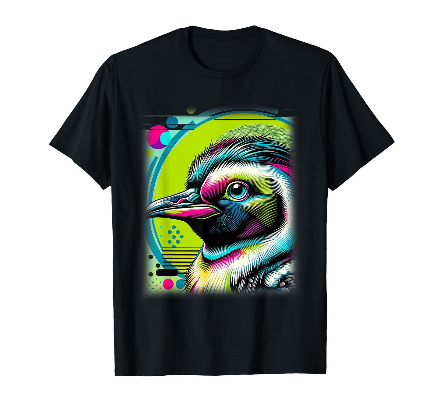 Cool Popart Penguin Lover Pop-Art Penguin T-Shirt