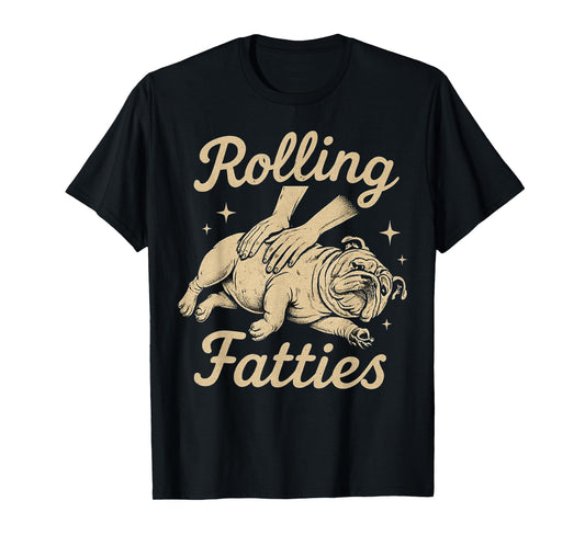 Funny Cute English Bulldog Lover Puppy Owner Bulldog Fatty T-Shirt