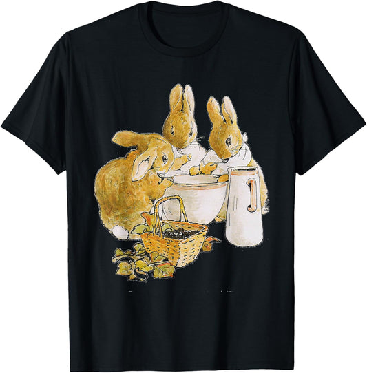 Funny Peter Mother Rabbit Retro Easter Bunny T-Shirt