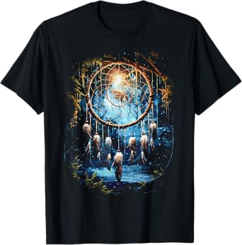 Native American Dreamcatcher Indian Design T-Shirt