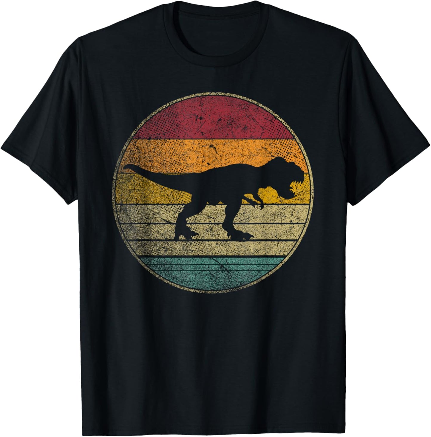 Tyrannosaurus T Rex Dinosaur Vintage Distressed Retro Style T-Shirt
