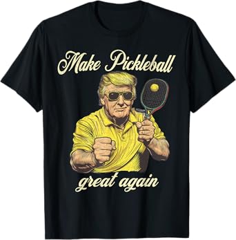 Funny Pickleball Lovers Graphics Pickle Ball Men Women T-Shirt