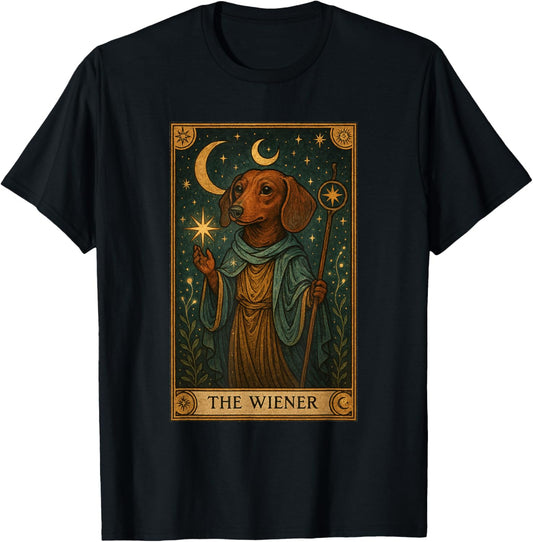 Dachshund Doxie Dog Tarot Wiener Dog T-Shirt