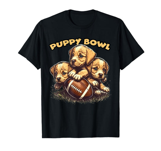 Puppy Bowl Sunday Funny Puppies Puppybowl Dog Fan T-Shirt