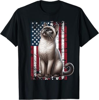 Siamese Cat American Siamese Cat T-Shirt for Men Women