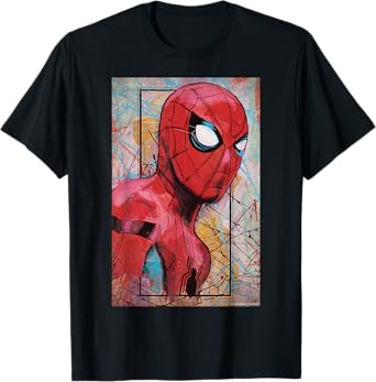 Marvel Spider-Man Far from Home Poster T-Shirt