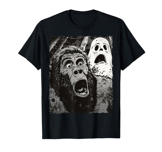 Funny Bigfoot Sasquatch Halloween T-Shirt