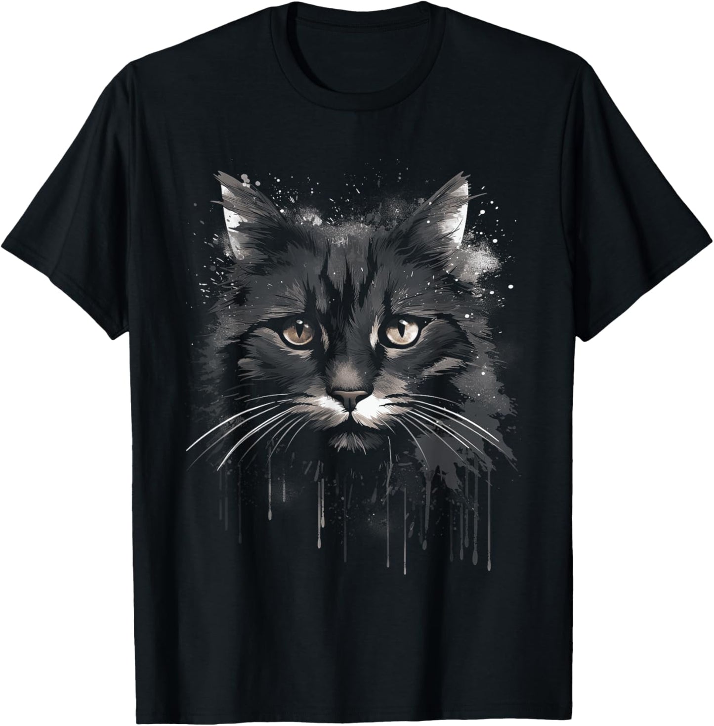 Cat Lover Kitten Illustration Pet T-Shirt