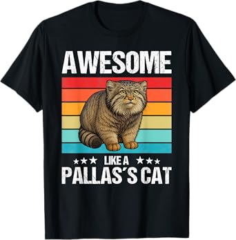Pallas´s Cats Manul Awesome like a Pallas´s Cat T-Shirt