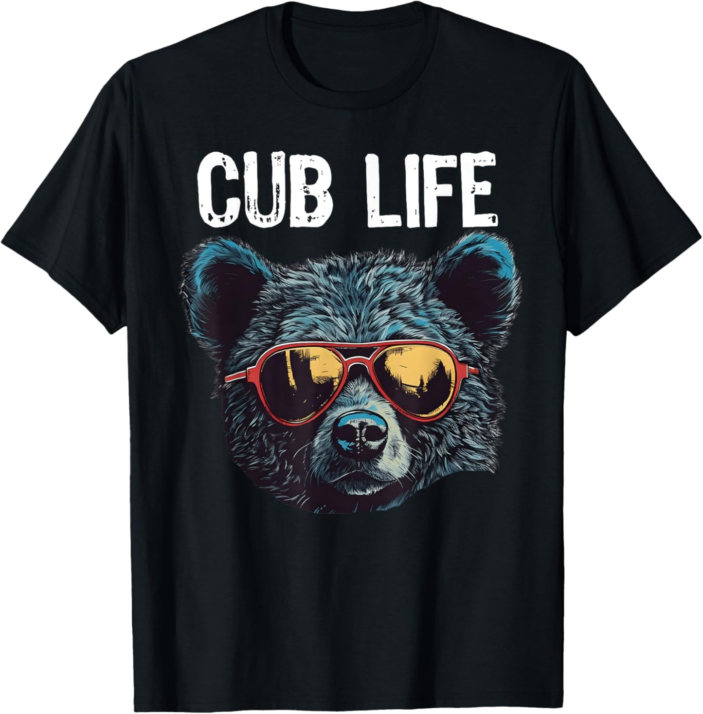 Funny Bear Cub Boys Toddler Brown Black Mom Son Daughter T-Shirt