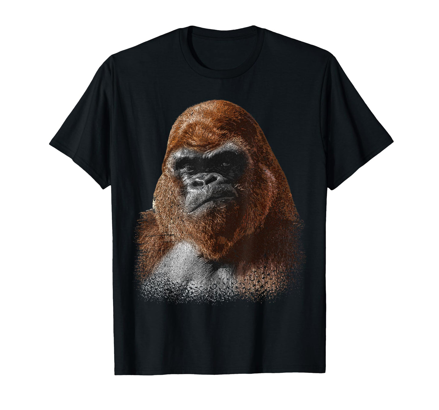 Cool Gorilla Art For Men Boys Kids Toddlers Ape Wildlife Zoo T-Shirt