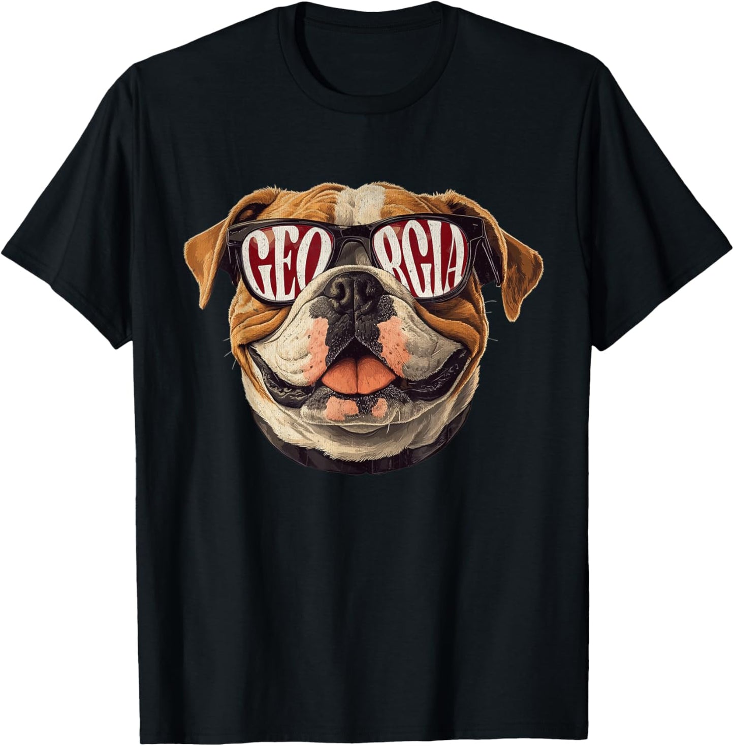 Bulldog Last Name Distressed Classic Bulldog Limited Edition T-Shirt