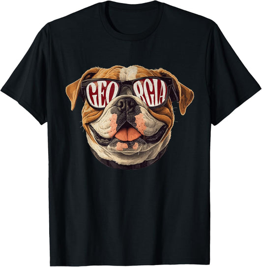 Bulldog Last Name Distressed Classic Bulldog Limited Edition T-Shirt