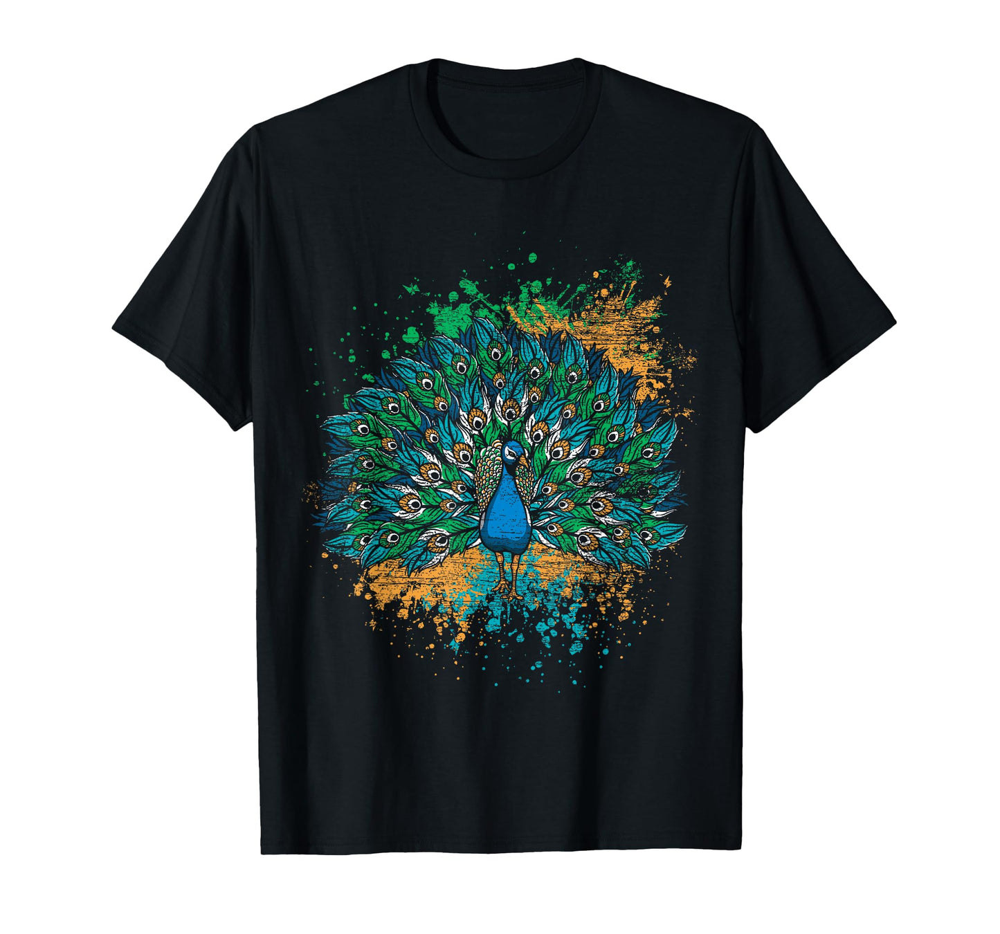 Decorative Colorful Tail Peacock T-Shirt